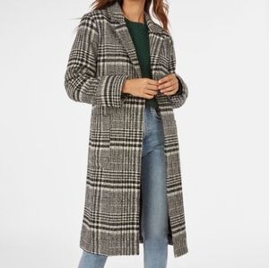 Stylish Plaid Coat ZARA sold out online